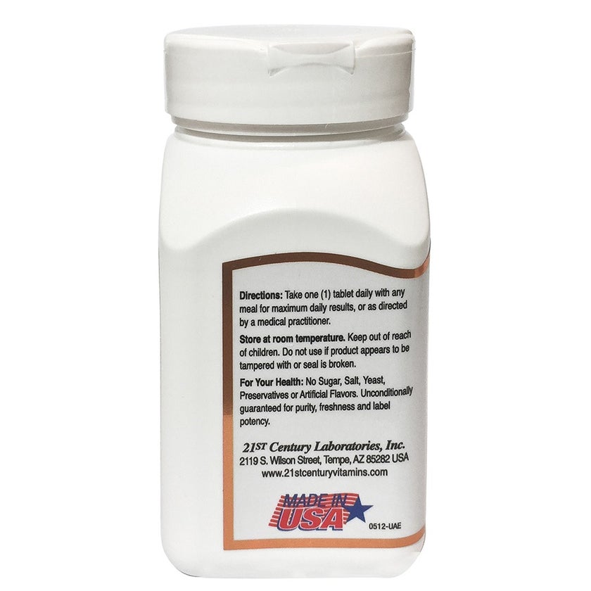 21st Century Stress B with Zinc tablets For Energy & Immune Support, Pack of 66