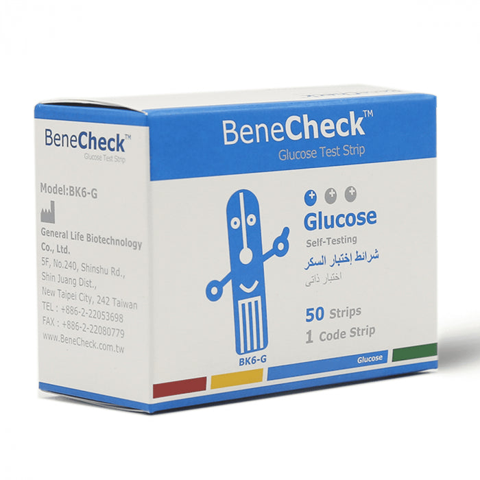 Benecheck, Diabetic Test Strips - 50 Pcs