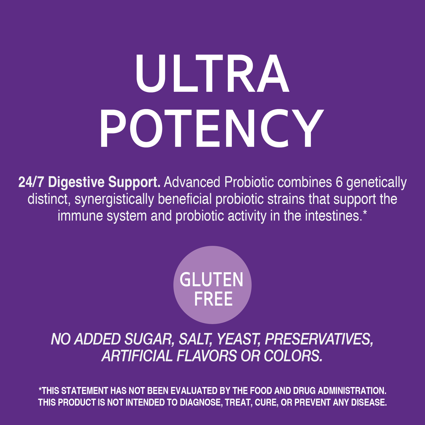 21st Century Ultra Potency Advanced Probiotic – 60 Capsules