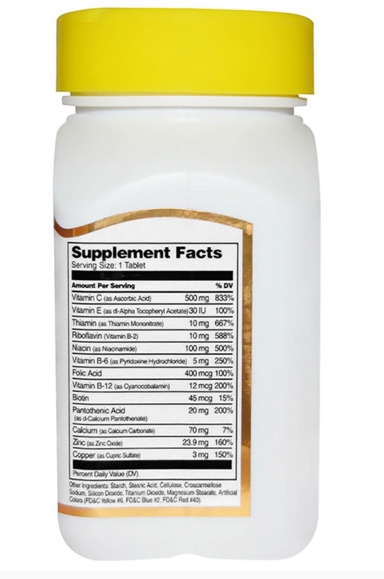 21st Century B Complex With Zinc tablets For Energy & Immune Support, Pack of 60