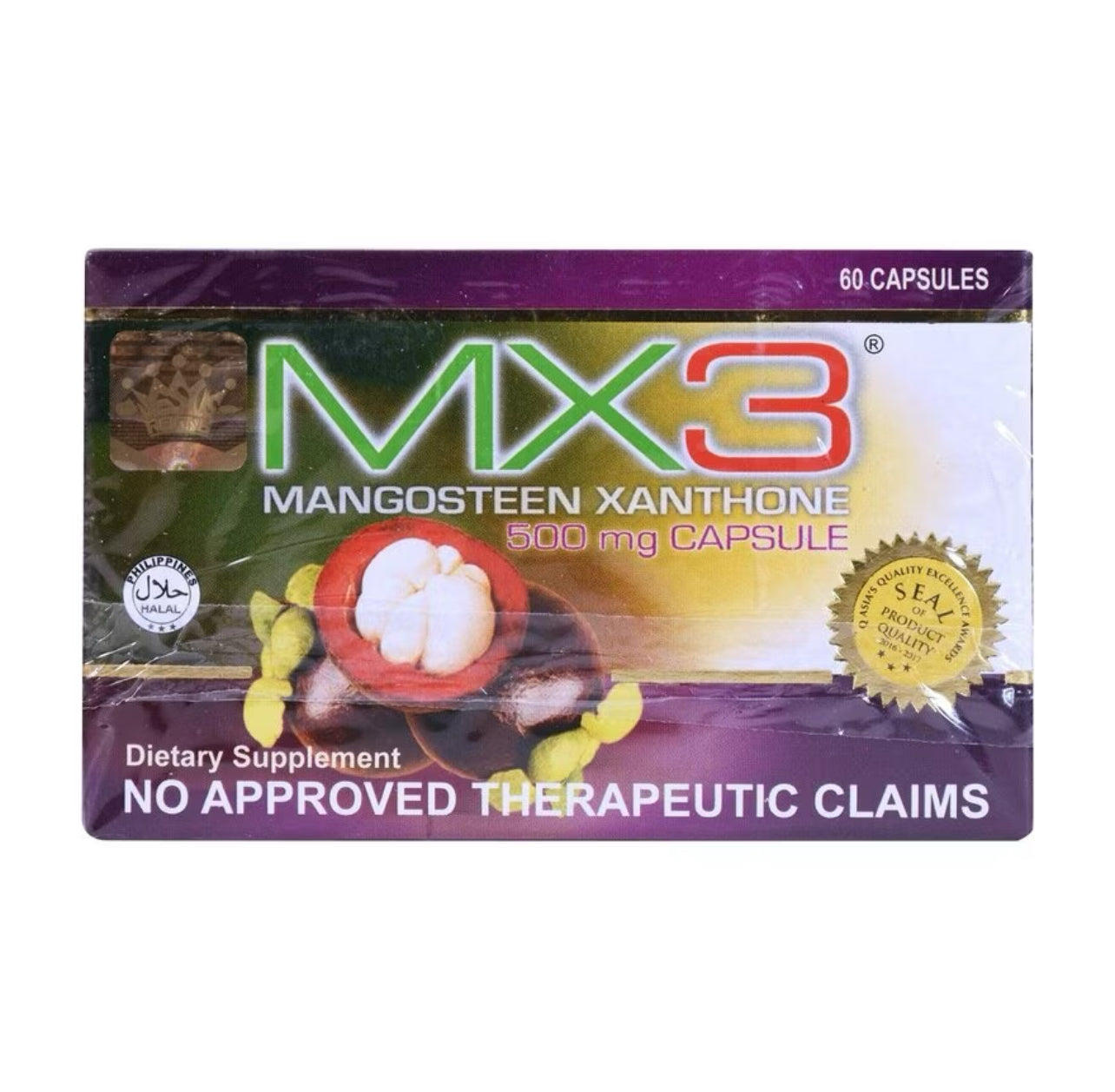 MX3 Capsule 500mg – 60s