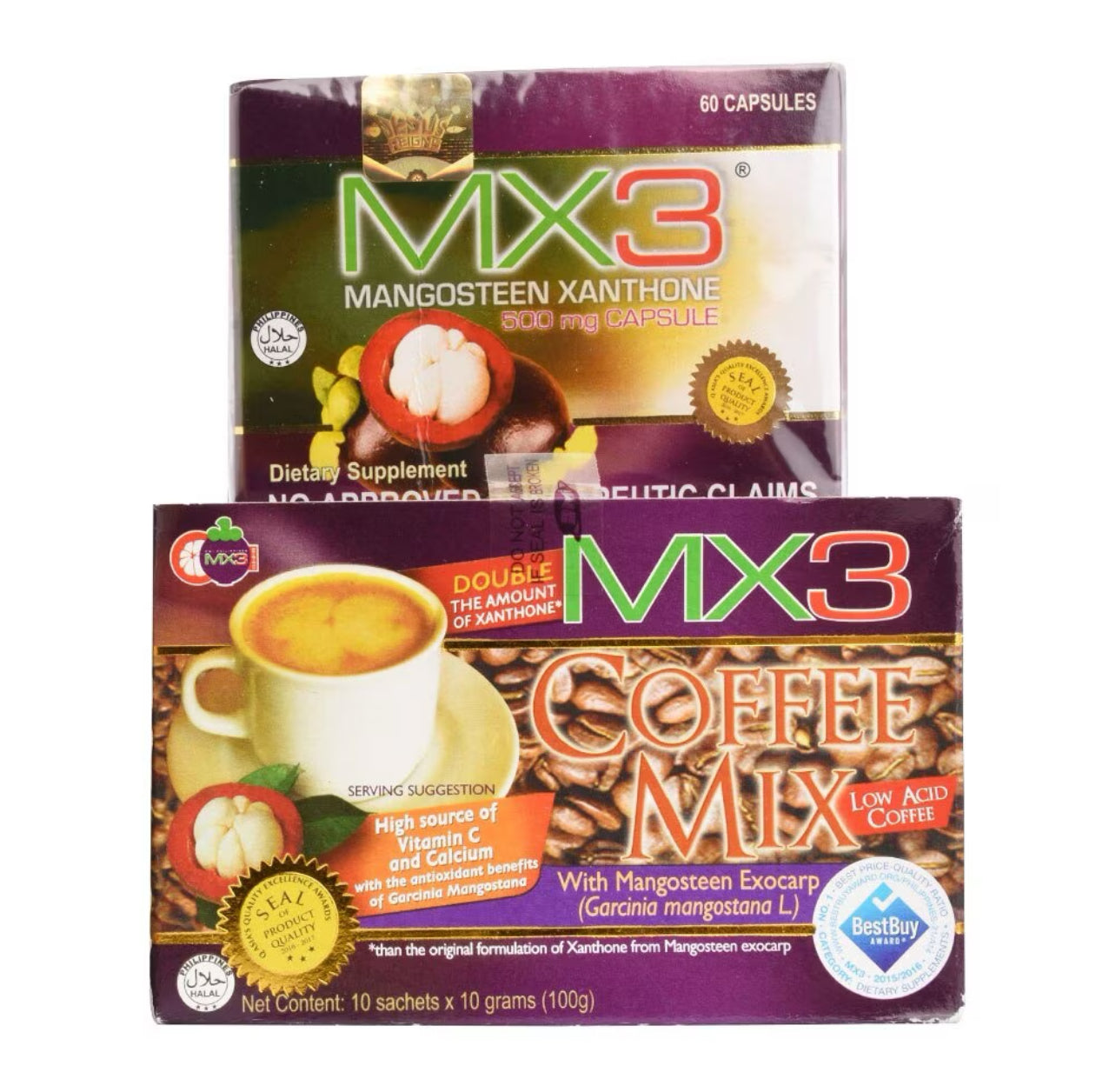 MX3 Capsule Box with Free Coffee Box
