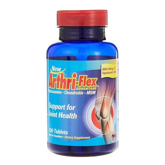 21st Century Arthri-Flex Advantage Tablet With MSM, Glucosamine, Chondroitin & Hyaluronic Acid, For Joint Health, 120 TABLETS