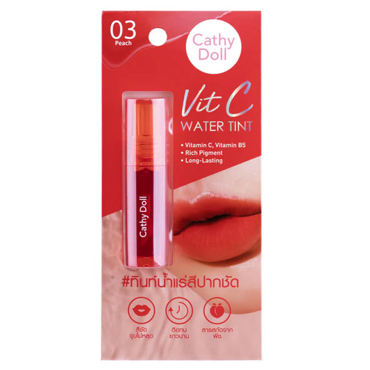 Cathy Doll Vit C Water Tint - #03 Peach (2.7g)