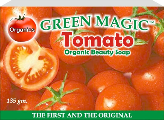 Green Magic Organic Herbal Handmade Soap - Tomato