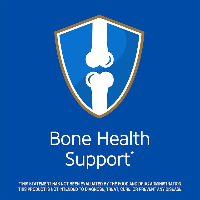 21st Century Calcium Plus Multimineral + Vitamin D Tablets For Bones & Teeth, Pack of 120