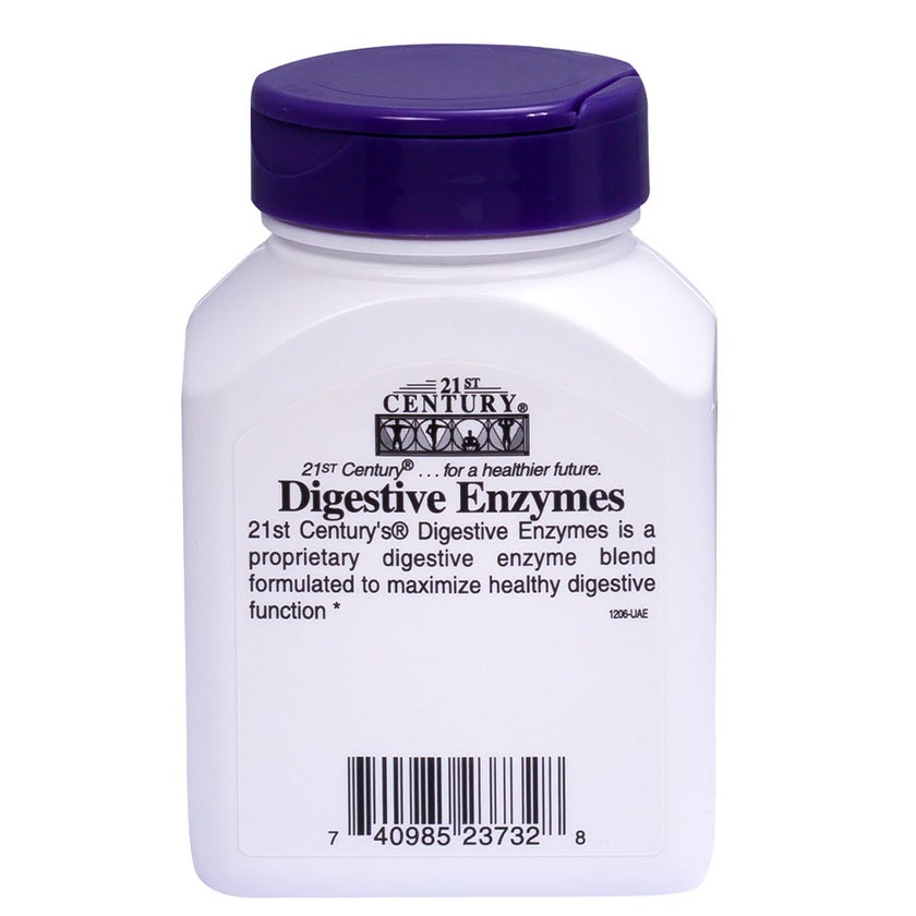 21st Century Digestive Enzymes Capsules, 30 Count