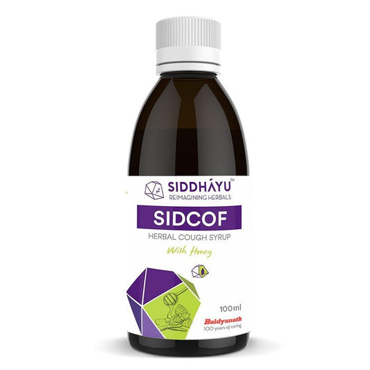 Siddhayu Sidcof Herbal Alcohol-Free Cough Syrup With Honey 100ml