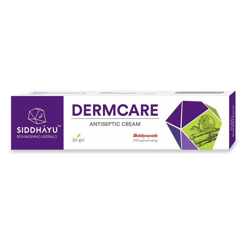 Siddhayu Dermcare Antiseptic Cream For Wounds & Burns 30g