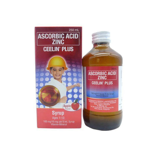 CEELIN Plus Ascorbic Acid + Zinc Syrup 250ML