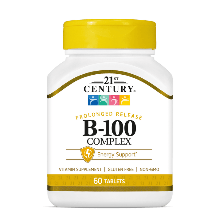 21st Century B-100 Complex Prolonged Release | Energy & Nervous System Support UAE
