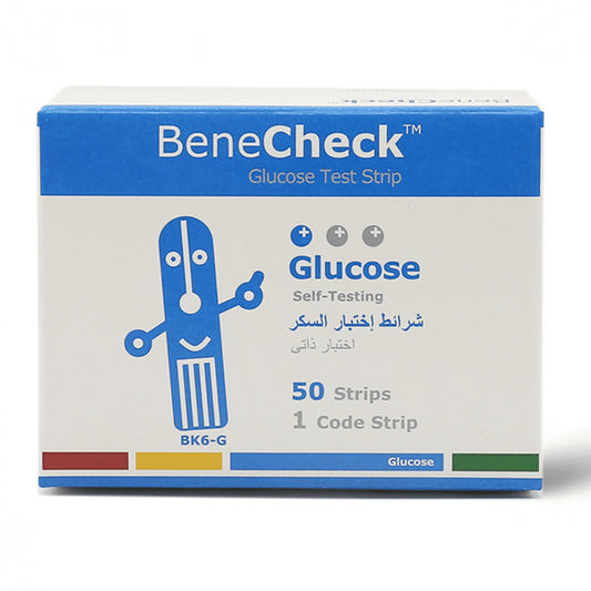 Benecheck, Diabetic Test Strips - 50 Pcs