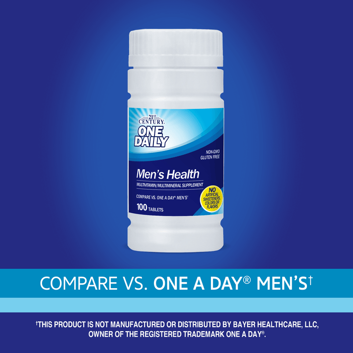 21st Century One Daily Men’s Health 100 Tablets | Multivitamin for Men UAE