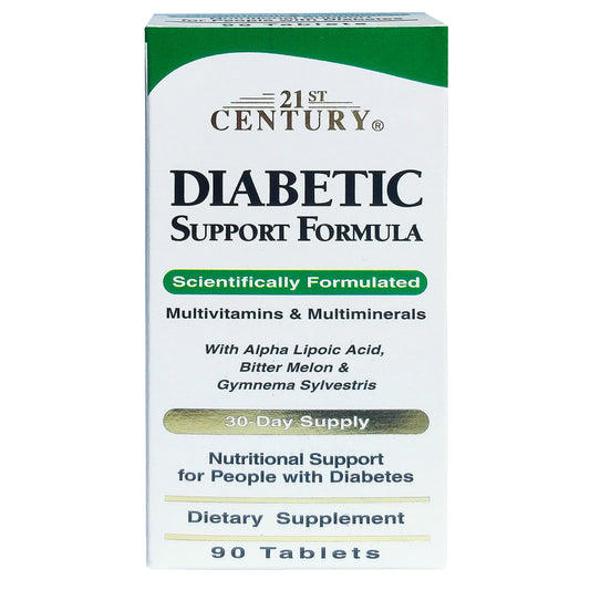 21st Century Diabetic Support Formula Tablets 90's