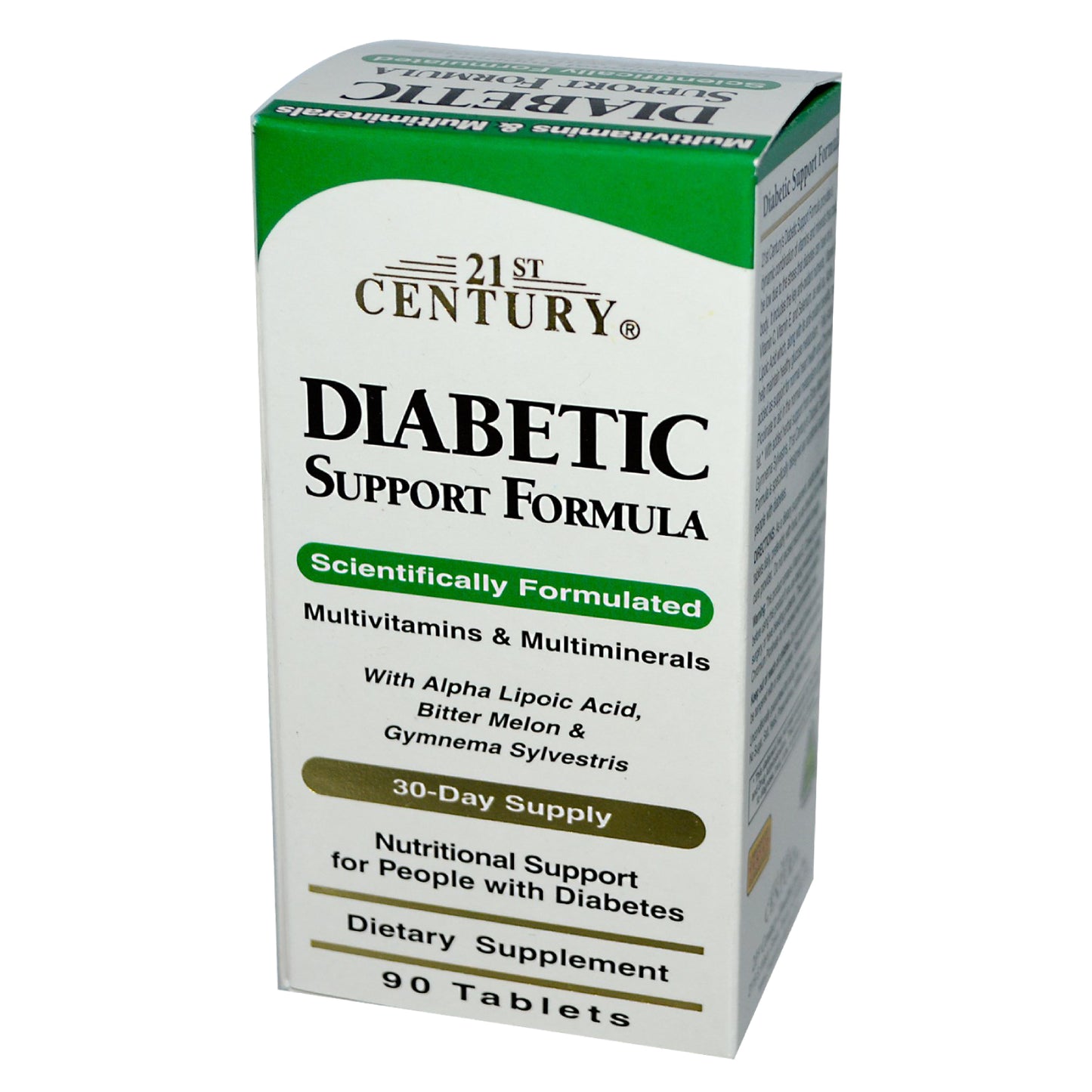 21st Century Diabetic Support Formula Tablets 90's