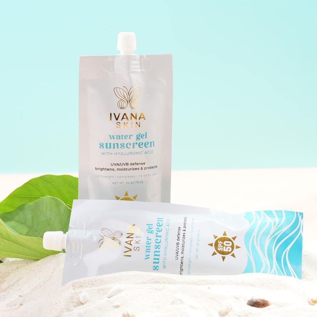 Ivana Skin Water Gel Sunscreen with SPF50 - 50G