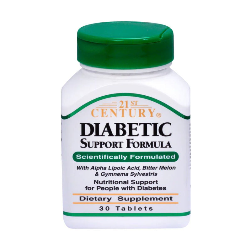 21st Century Diabetic Support Formula – 30 Tablets
