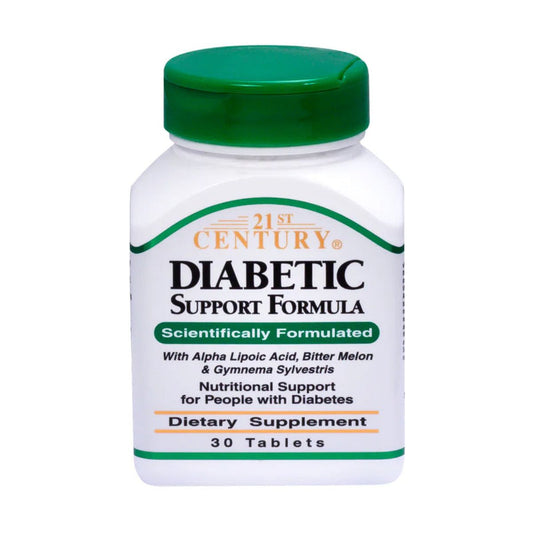 21st Century Diabetic Support Formula – 30 Tablets