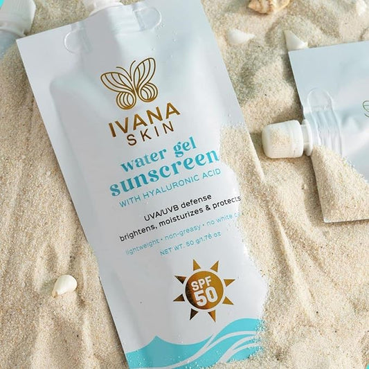 Ivana Skin Water Gel Sunscreen with SPF50 - 50G