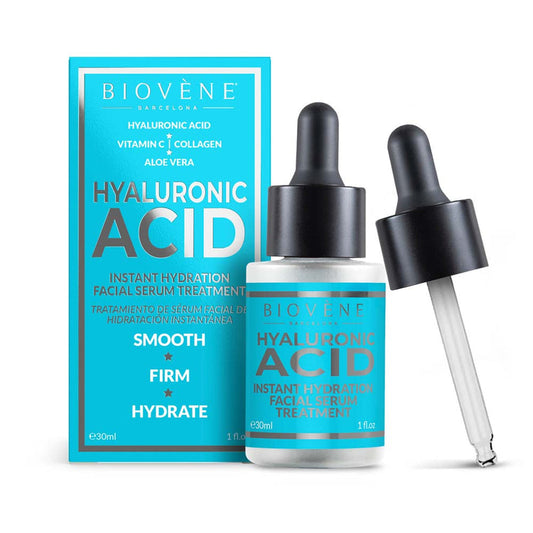 BIOVÈNE BARCELONA  HYALURONIC ACID Instant Hydration Facial Serum Treatment