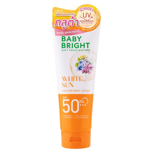 Joji Secret Young – BABY BRIGHT White Sun Cooling Body Lotion SPF50 PA+++ (160 ml)
