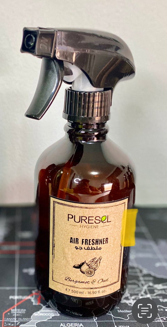 Puresel Air Freshner Bergamot and Oud 500ML