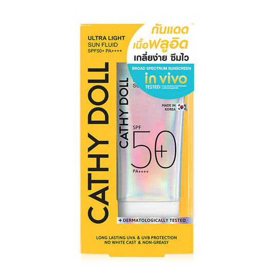 Cathy Doll Ultra Light Sun Fluid SPF50+ PA++++ 40ml