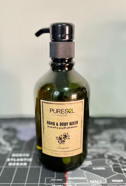 Puresel Hand and Body Wash Jasmine 500ML