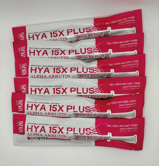 BUA HYA 15X Plus Alpha Arbutin Booster Brightening Serum 10ml