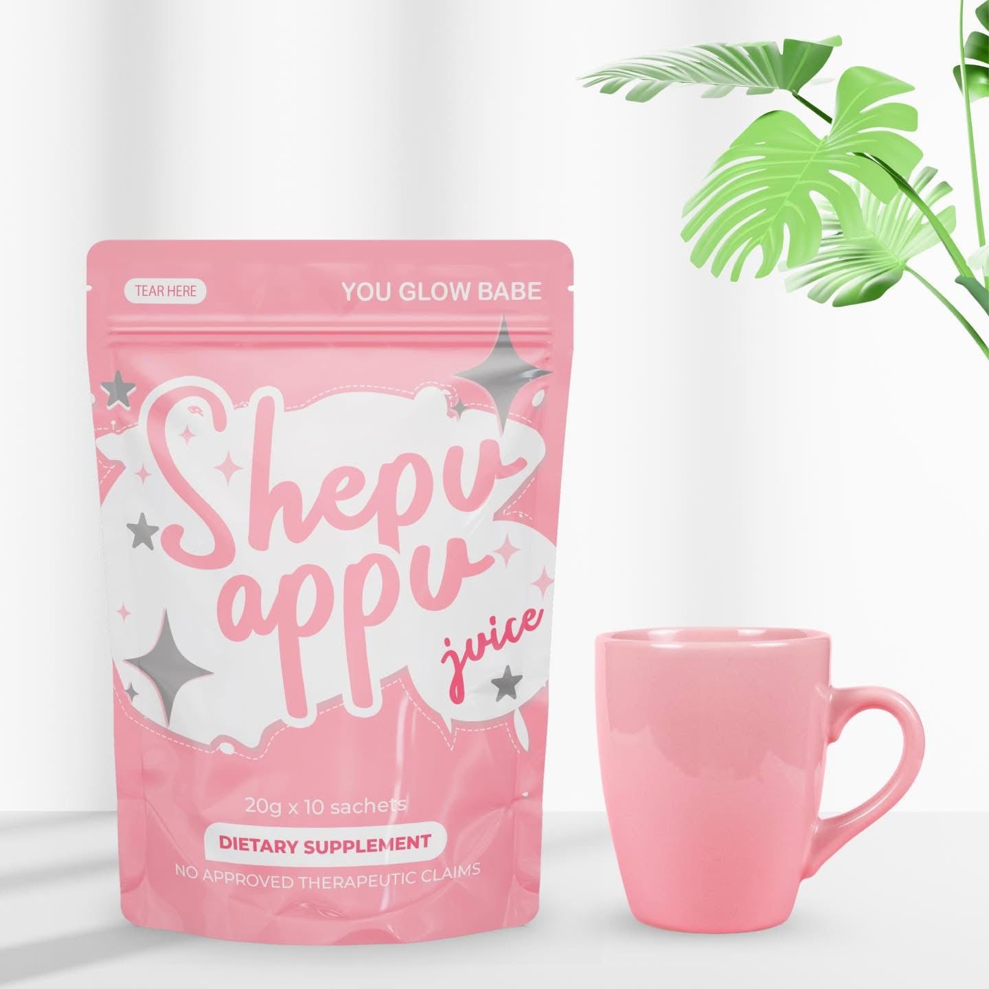Shepu Appu Juice - 10 Sachets x 15g each
