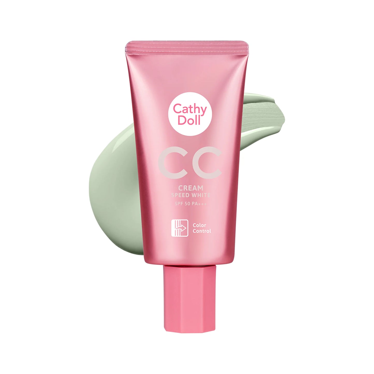 Cathy Doll Speed White CC Cream SPF 50 PA+++ Green Anti-Redness | 50ml
