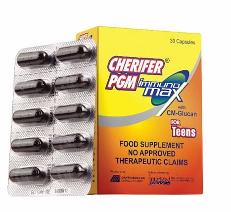 Cherifer PGM ImmunoMax for Teens (30 Capsules)