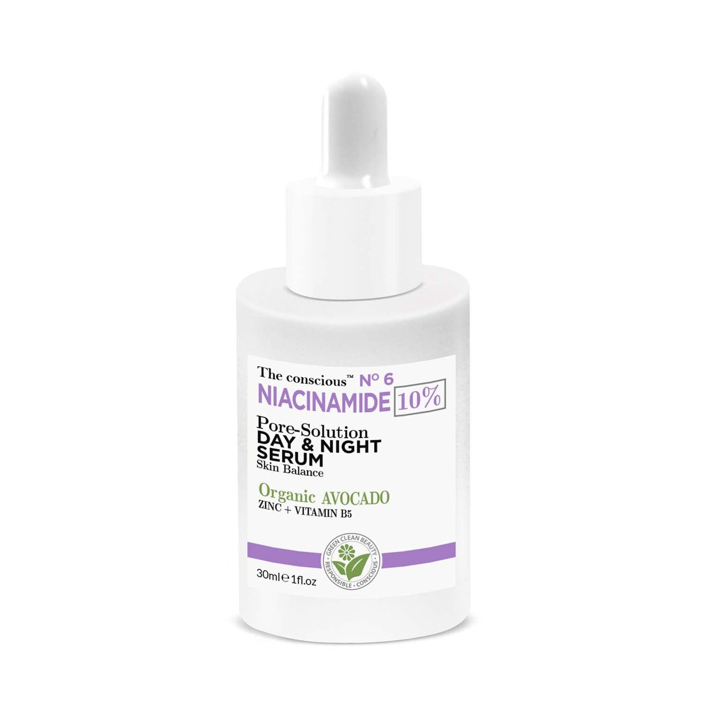 Biovene Barcelona The conscious™ Niacinamide Pore-Solution Day & Night Serum Organic Avocado