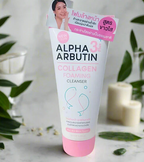 Precious Skin Alpha Arbutin 3+ Collagen Foaming Cleanser – 120 g